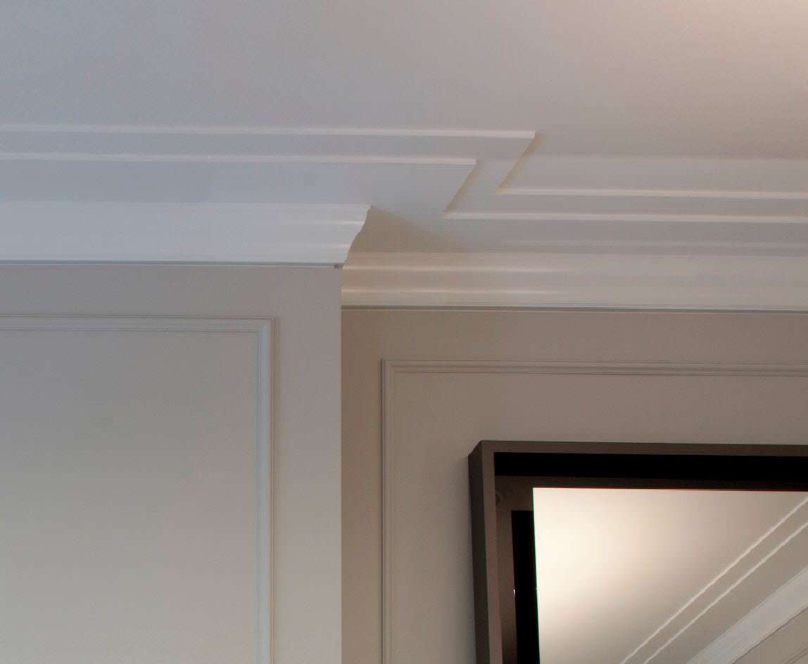 Crown Molding Detail Closeup Reveal Transitional Chicago By Dspace Studio Ltd Aia Houzz