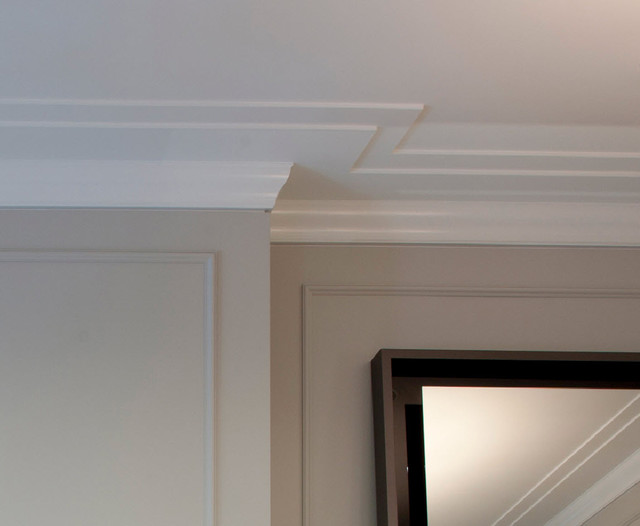 Crown Molding Detail Closeup Reveal Transitional Chicago By   Transitional 