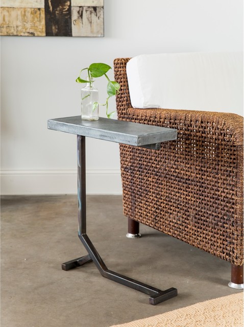 Slim Side Tables Industrial Living Room Little Rock By Prima Design Source Houzz Uk