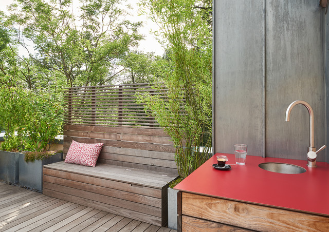 verl&auml;ngertes wohnzimmer trendy-terrasse