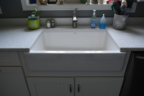 Medallion beadboard kitchen cabinets