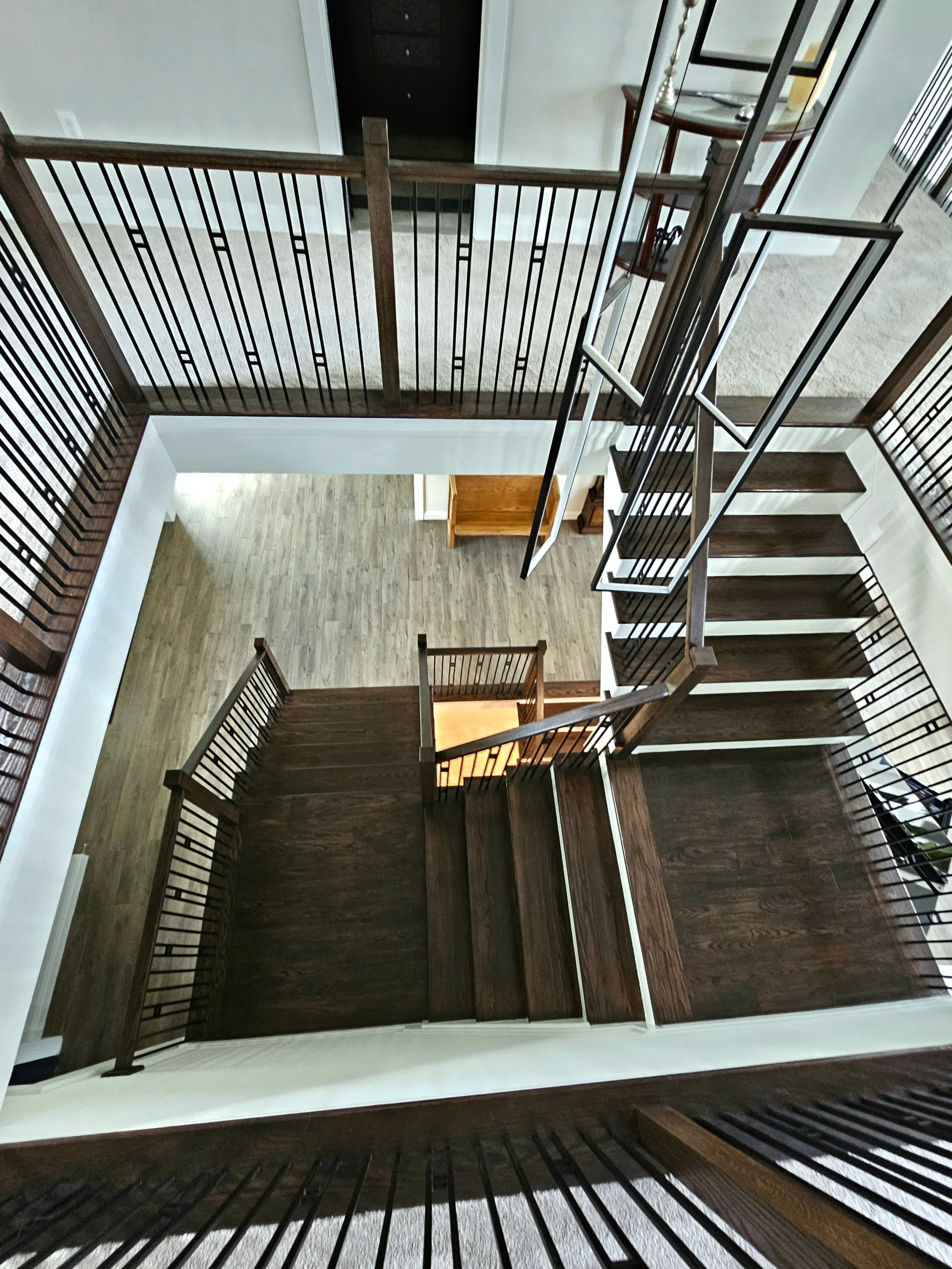 109_Impressive Floating Staircase in Countryside Retreat, Upper Marlboro, MD