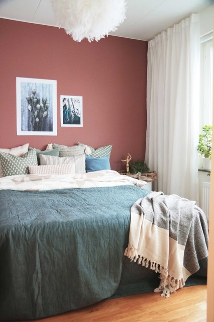 Sovrum scandinavian-bedroom