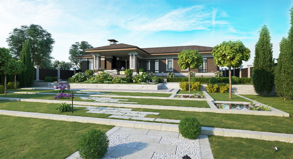 Проект благоустройства загородного участка п.Каменка