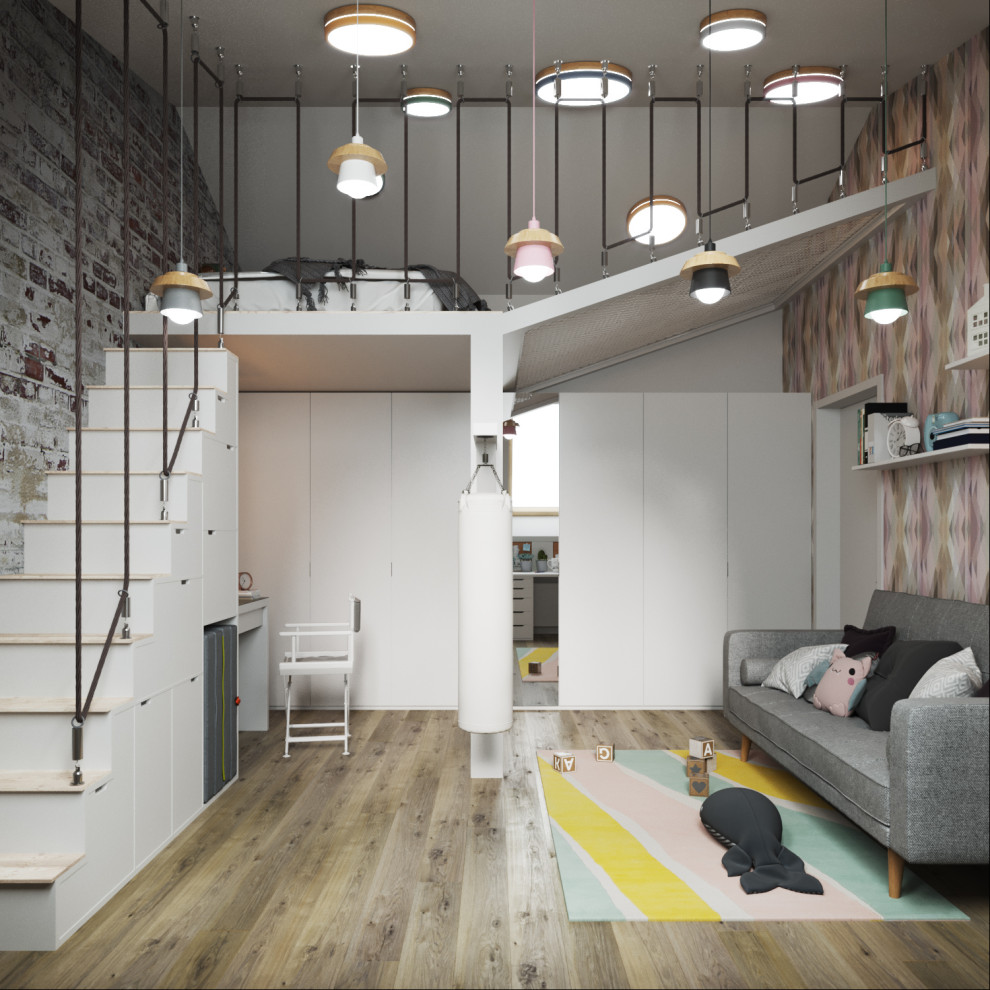 Квартира в мансарде