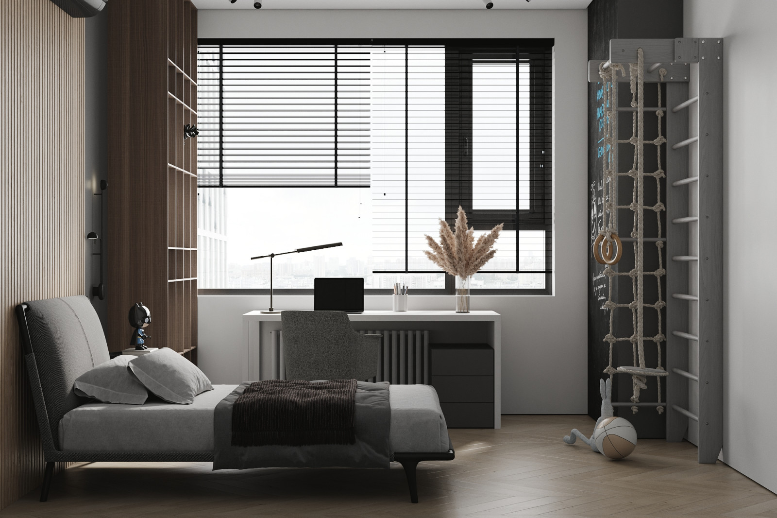 Дизайн интерьера квартиры в современном стиле в ЖК Небо