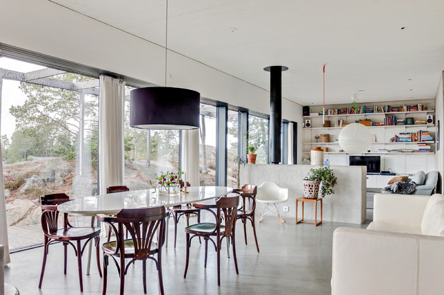 Villa In Monte nordico-comedor