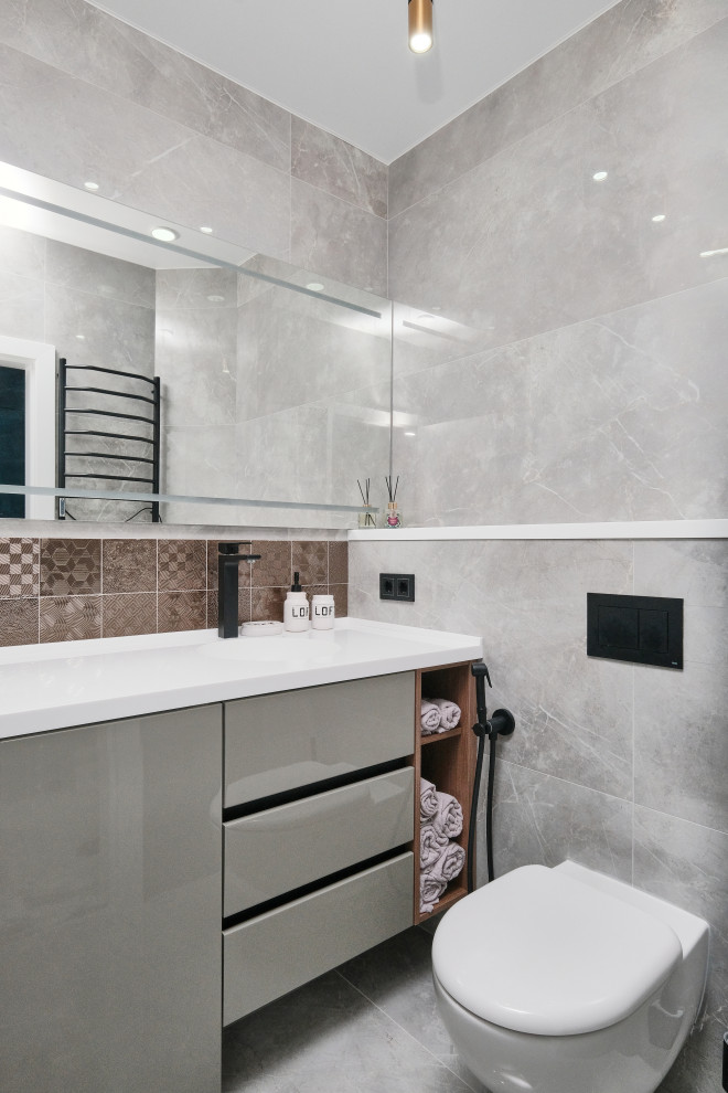 Квартира с акцентами синего ЖК  Морская Симфония