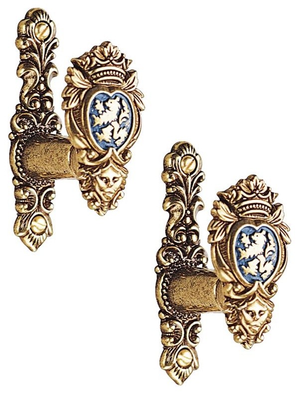 Set of 2 Royal Lion Sword Hangers