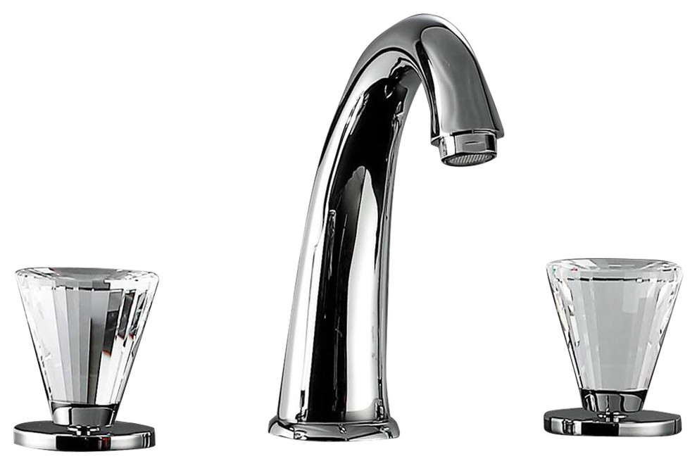 Artik Luxe 3hole Bathroom Faucet Contemporary Bathroom Sink Faucets by Maestrobath Houzz