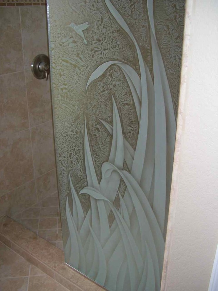 This is an example of a tropical bathroom in Other.
