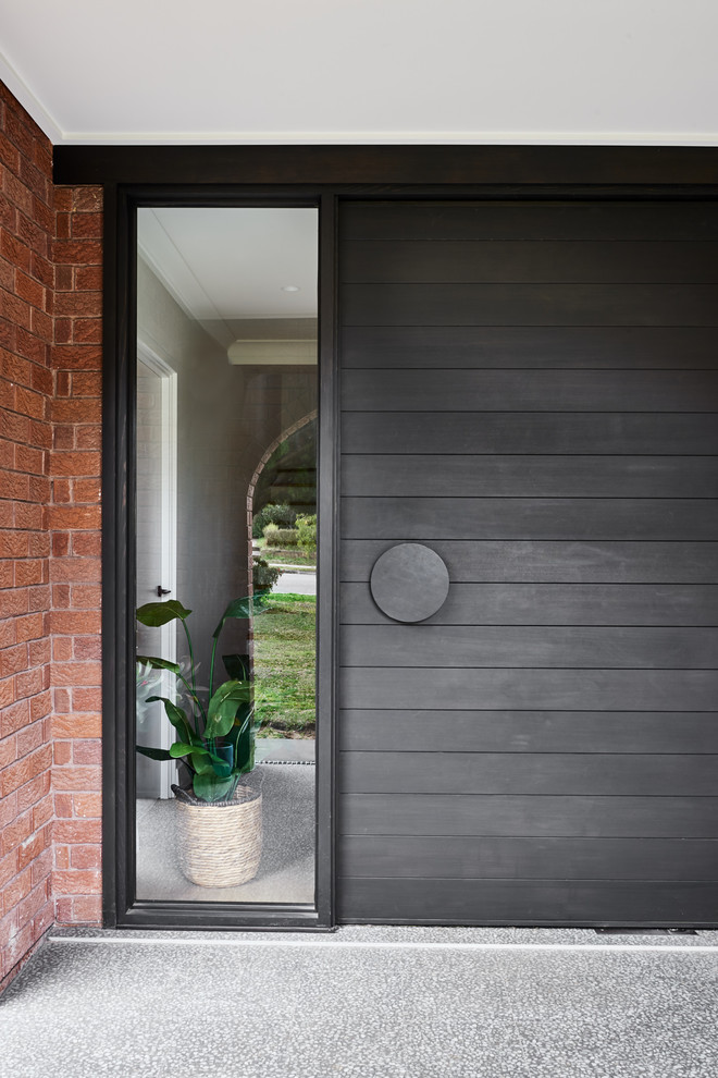 Entry Door Contemporary Sydney by schemes & spaces