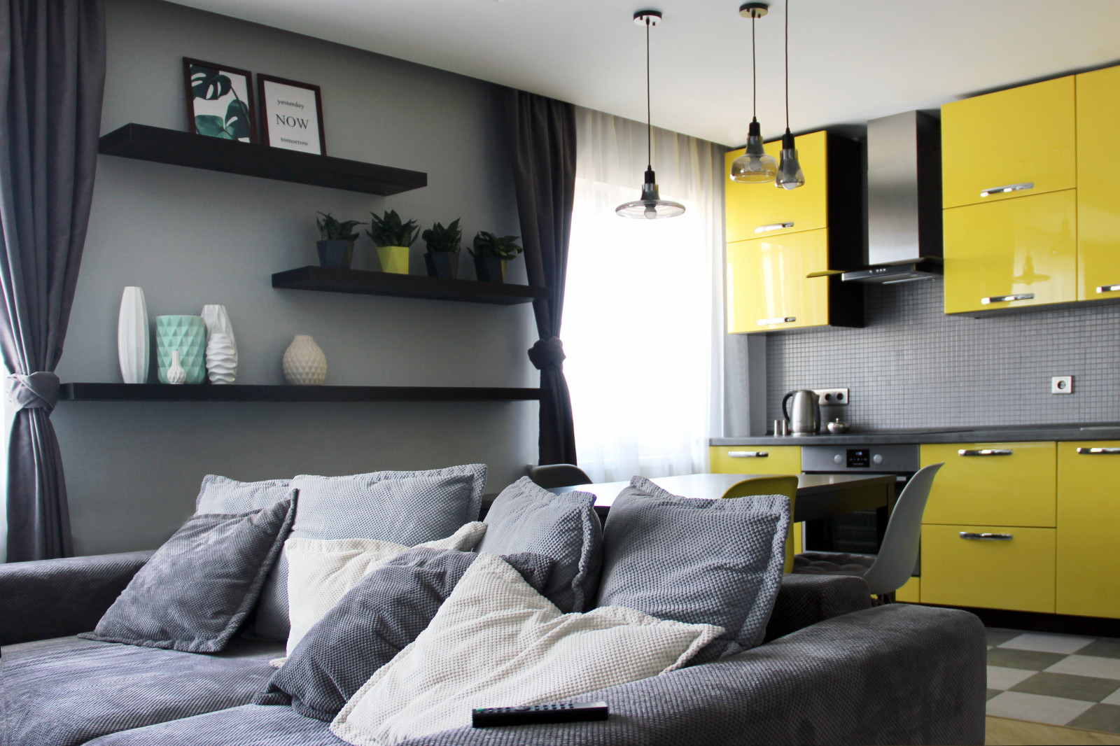 кухня гостиная