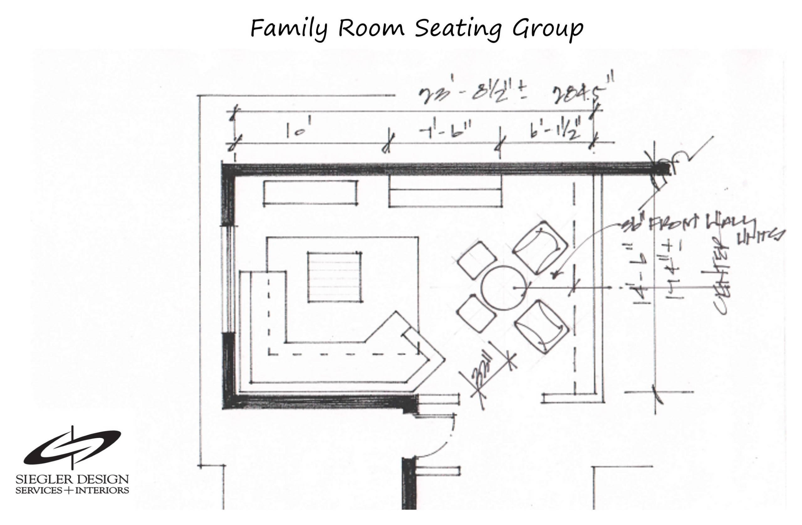 Mid Century Vibe Family Room