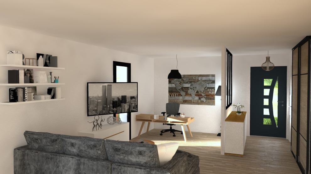 Divers rendu 3D intérieur