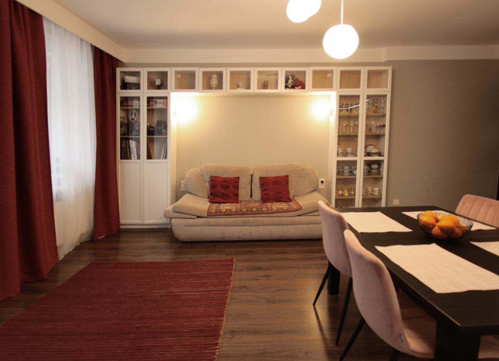 Квартира в насыщенных тонах в ЖК "Палацио"