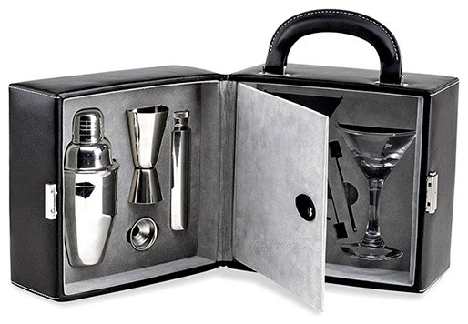 Martini Bar Set with Case