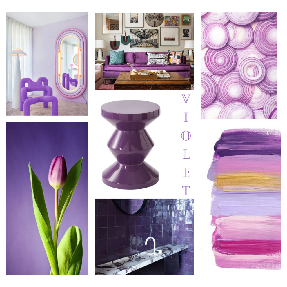 moodboard violet