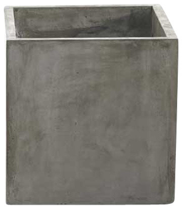 Newport Square Concrete Planter Set Of 2 16