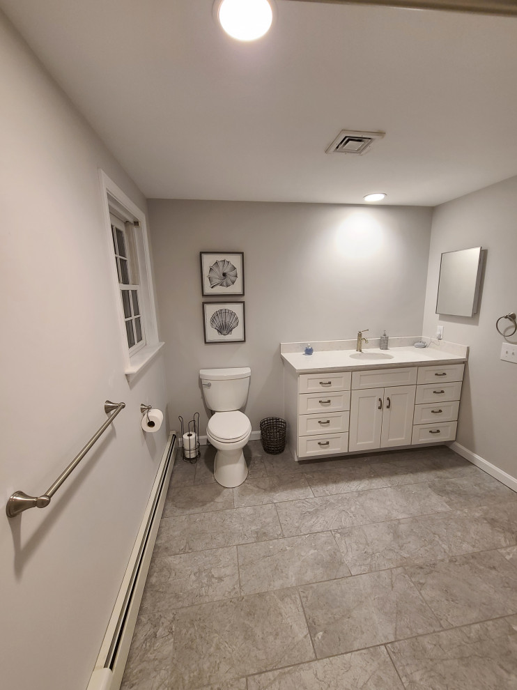 Complete update of guest bathroom