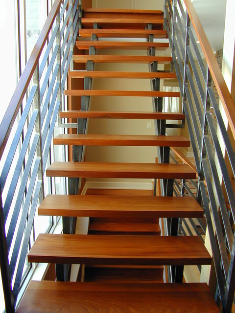 Modern Staircase Milwaukee Contempoary Stair Railing modern-staircase