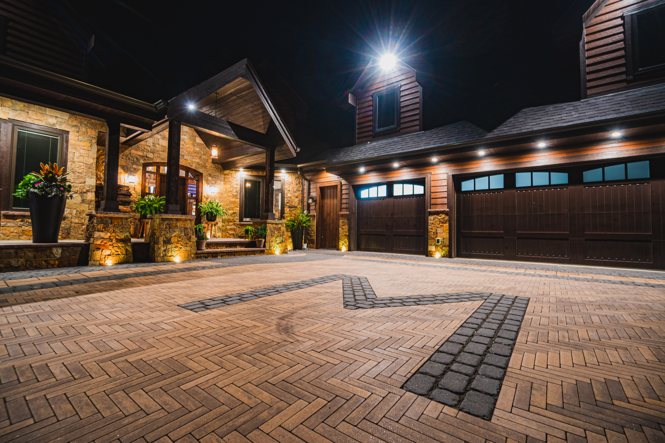 Award Winning Driveway Courtyard