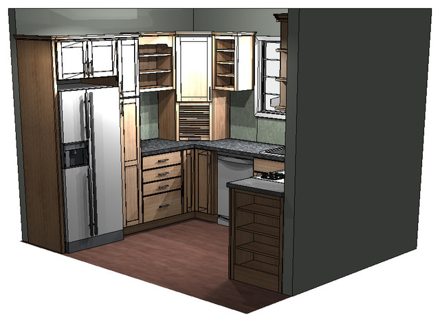 Tiny Kitchen rendering