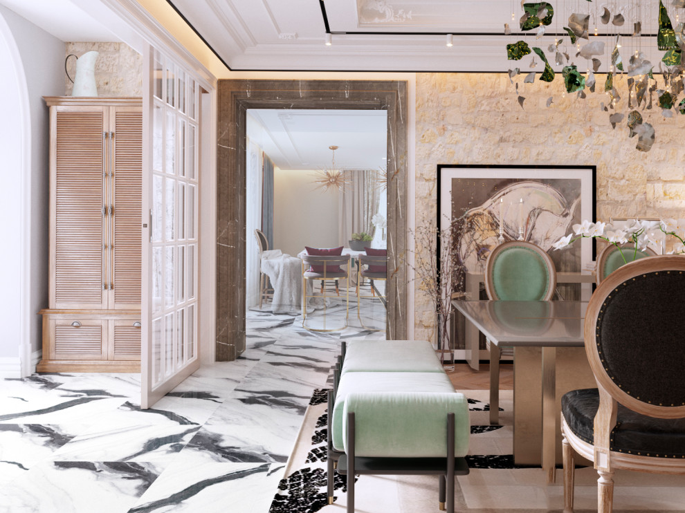 Особняк Алексея Ягудина и Татьяны Тотьмяниной. Столовая