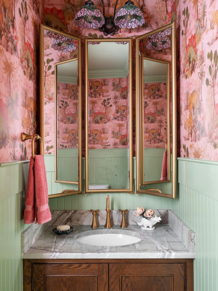 Colorful 1930s Tudor Renovation in East Atlanta - Eclectic - Powder ...