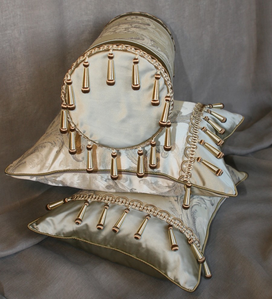 Текстильное оформление для загородного дома