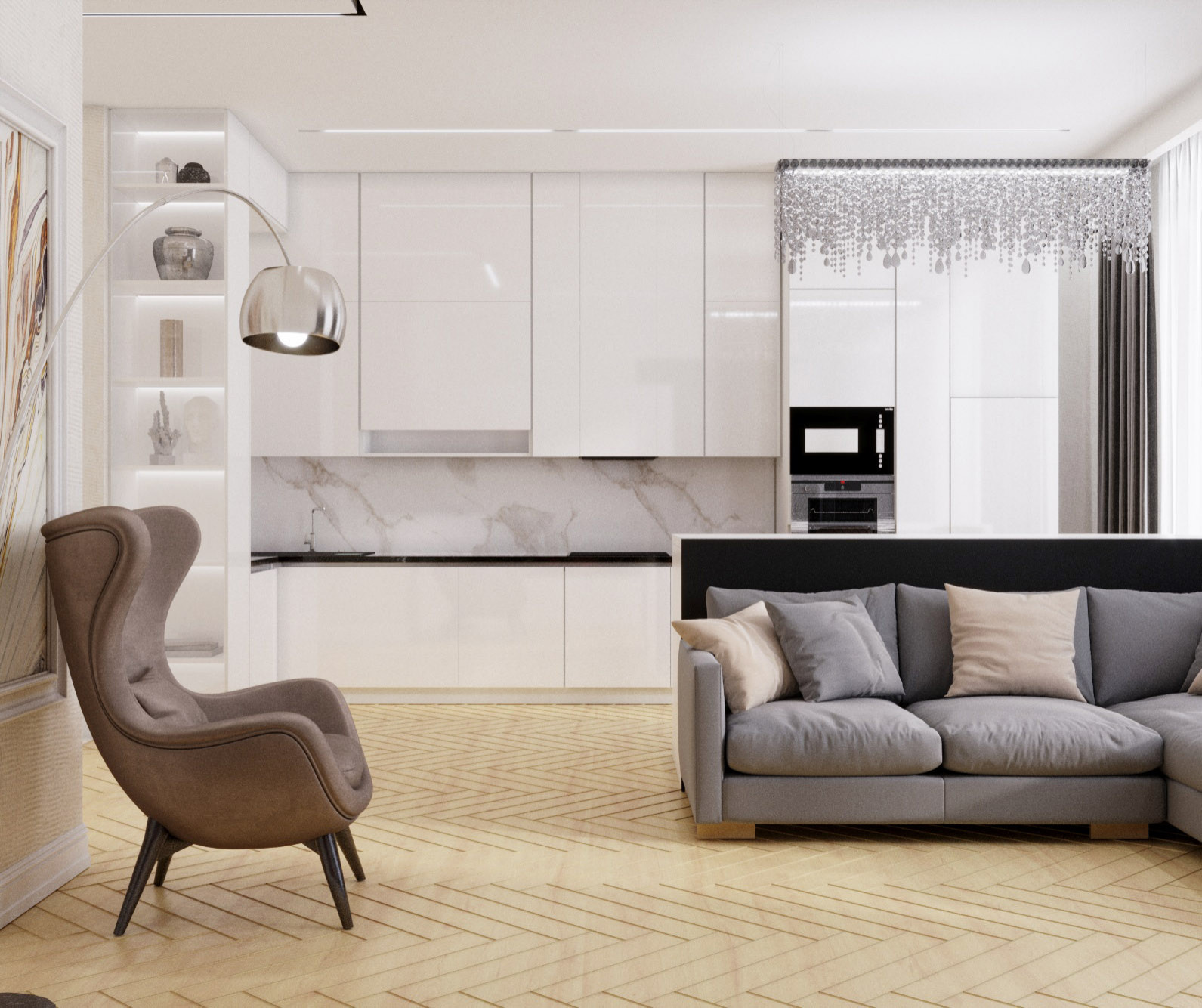 современные кухни