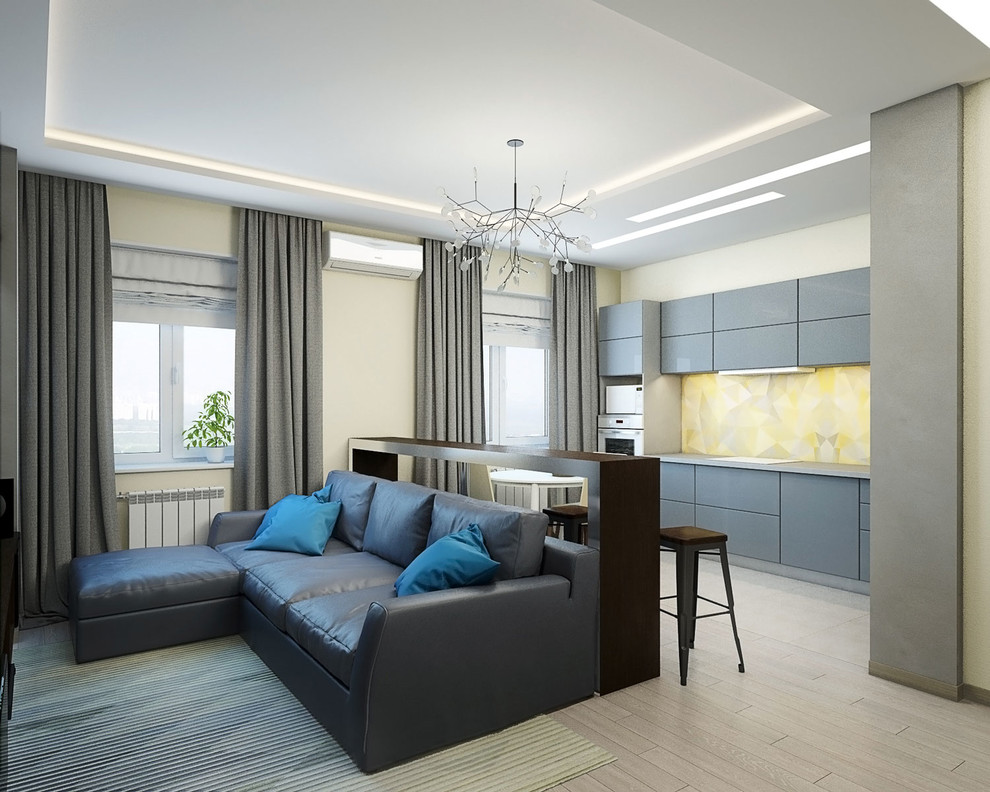 Перед рассветом | Интерьер квартиры 72 м2