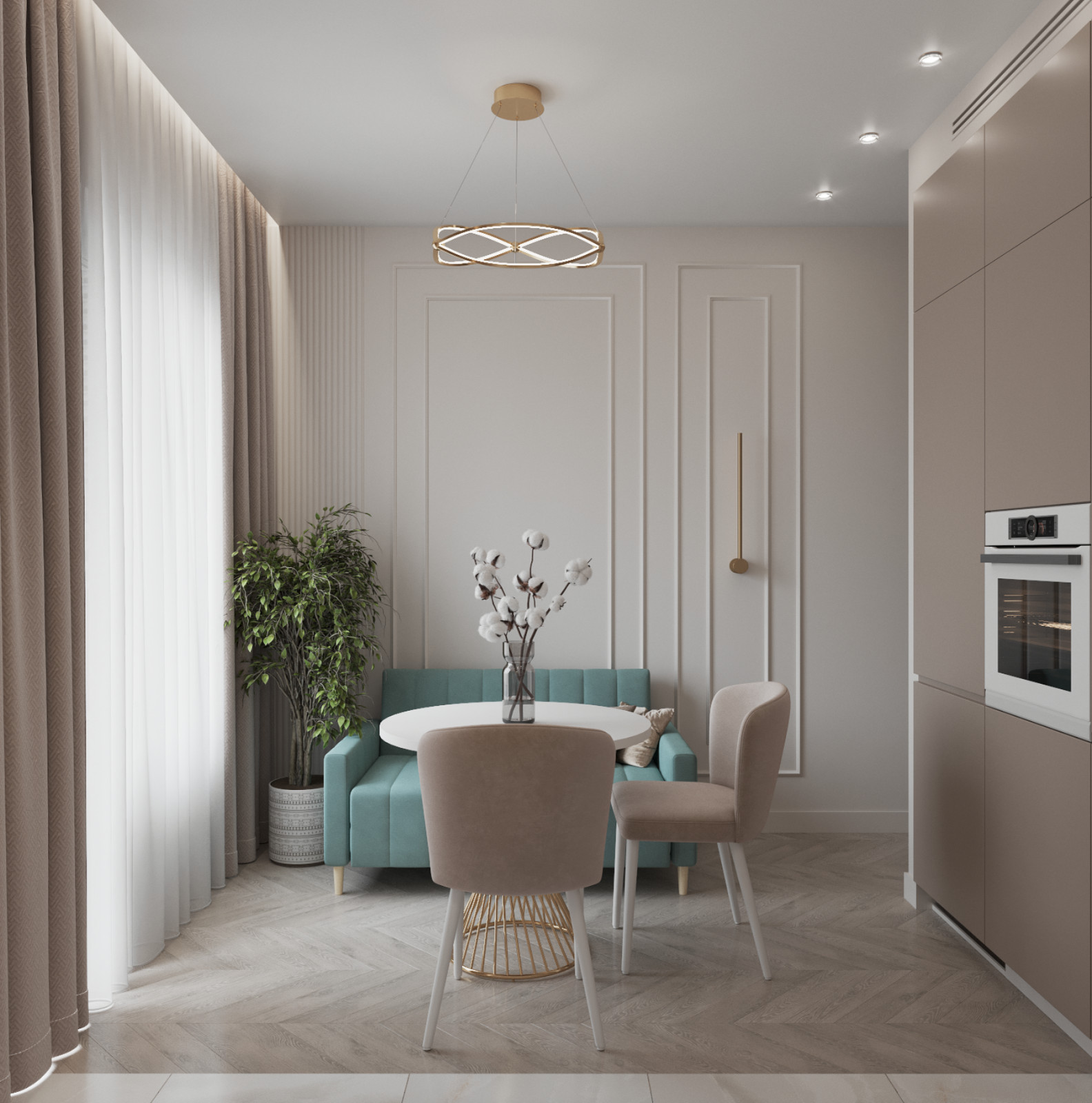 ЖК "Alia" Проект однушки в Москве.