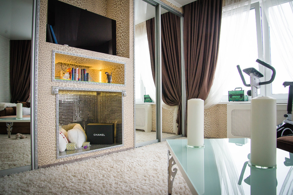 Реализованный проект двухкомнатной квартиры для бизнес леди.