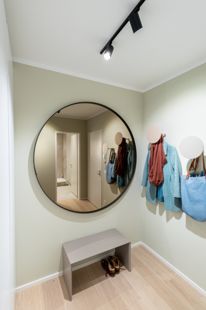 komplette Neugestaltung einer 1,5-Raum Wohnung entrance