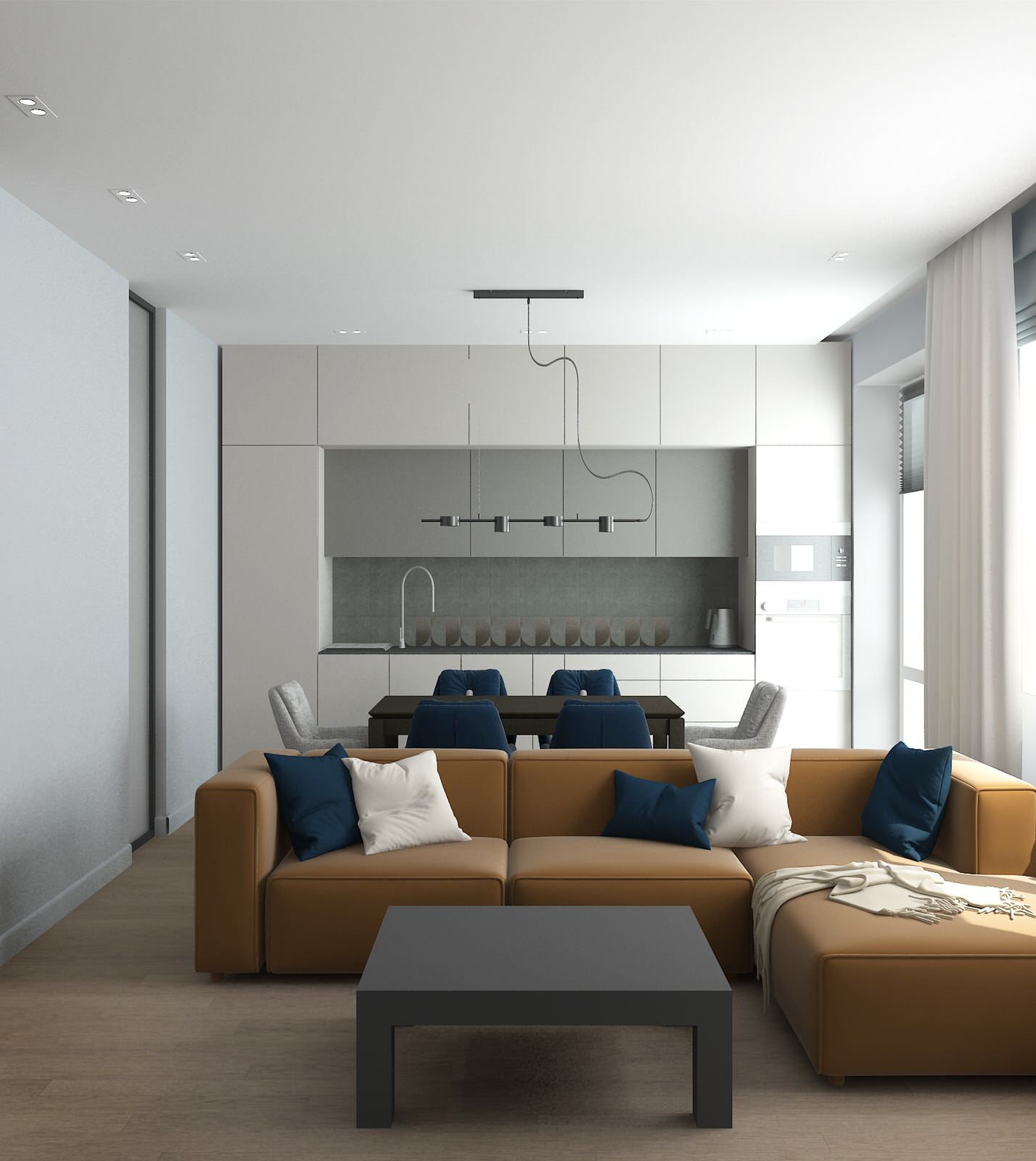 Трехкомнатная квартира в Павшинской пойме