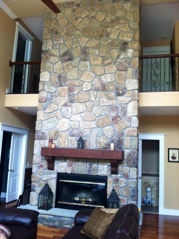 Dr. Gabe, Family Room, Fire place and Balcony, after