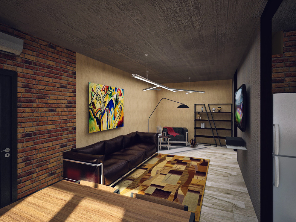 Дизайн - проект гостиной