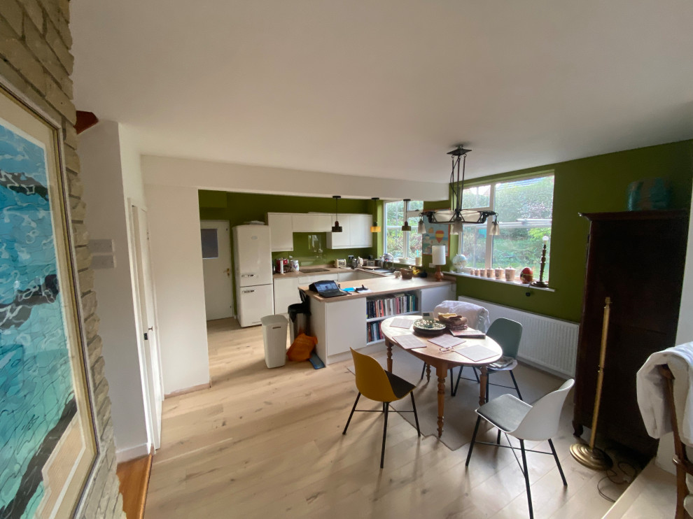 Open-plan kitchen and dining space, Rectory Park, Morpeth
