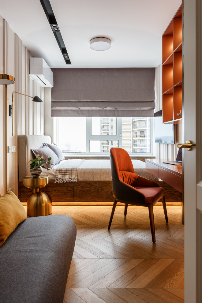 Реализованный дизайн проект квартиры в ЖК "Горный"