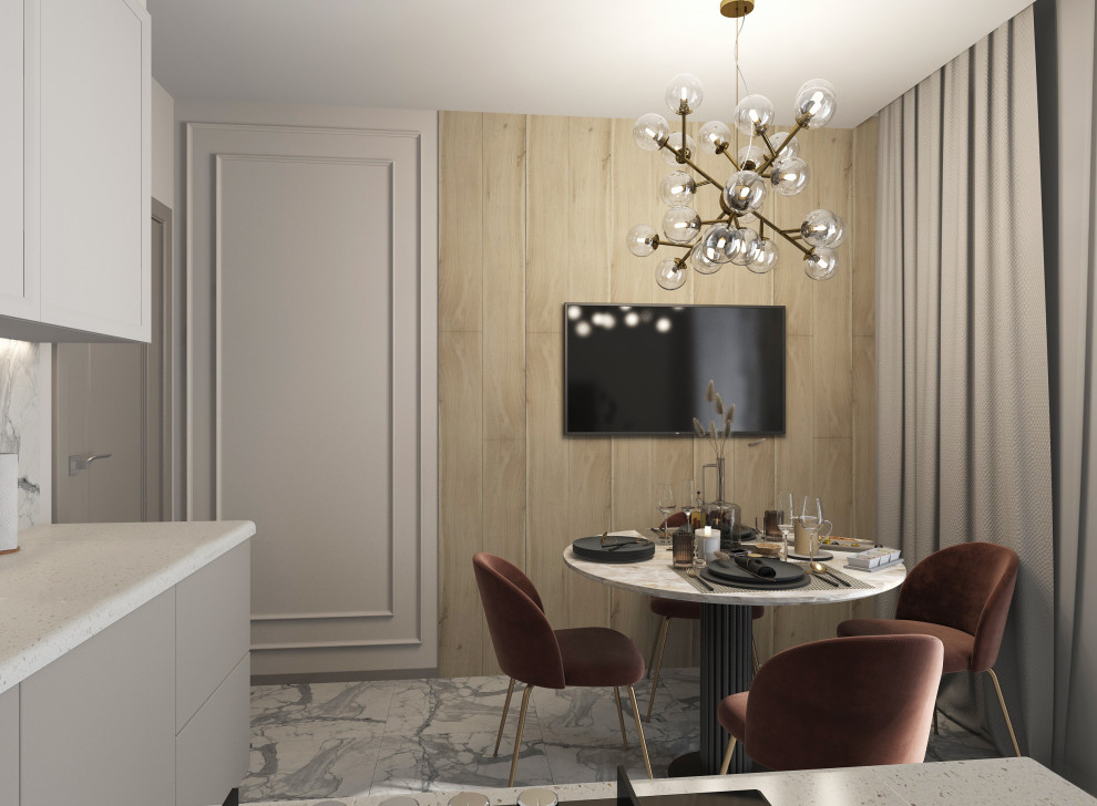 Дизайн-проект  кухни в г . Дзержинске