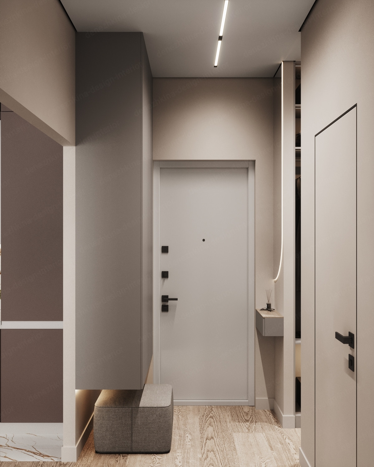 Дизайн проект 3 комнатной квартиры — ул. Руставели