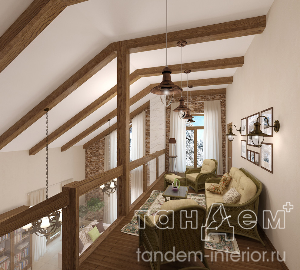 Гостиная со вторым светом