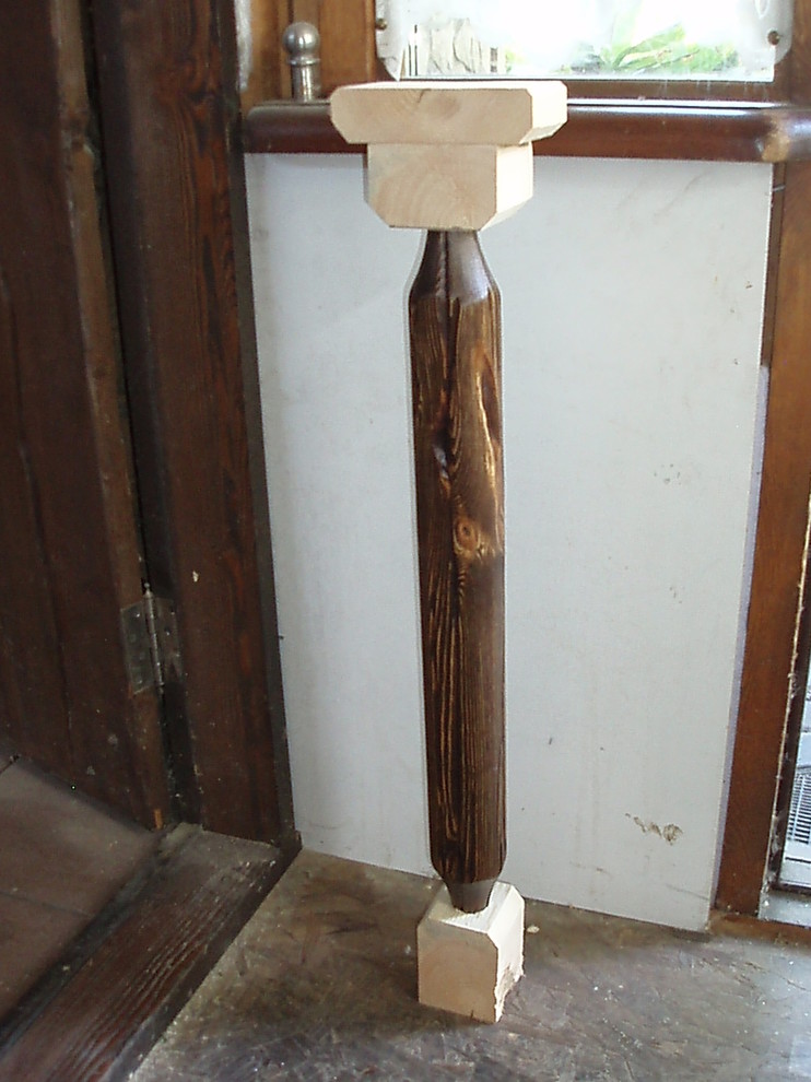 Домик в деревне ограждение веранды