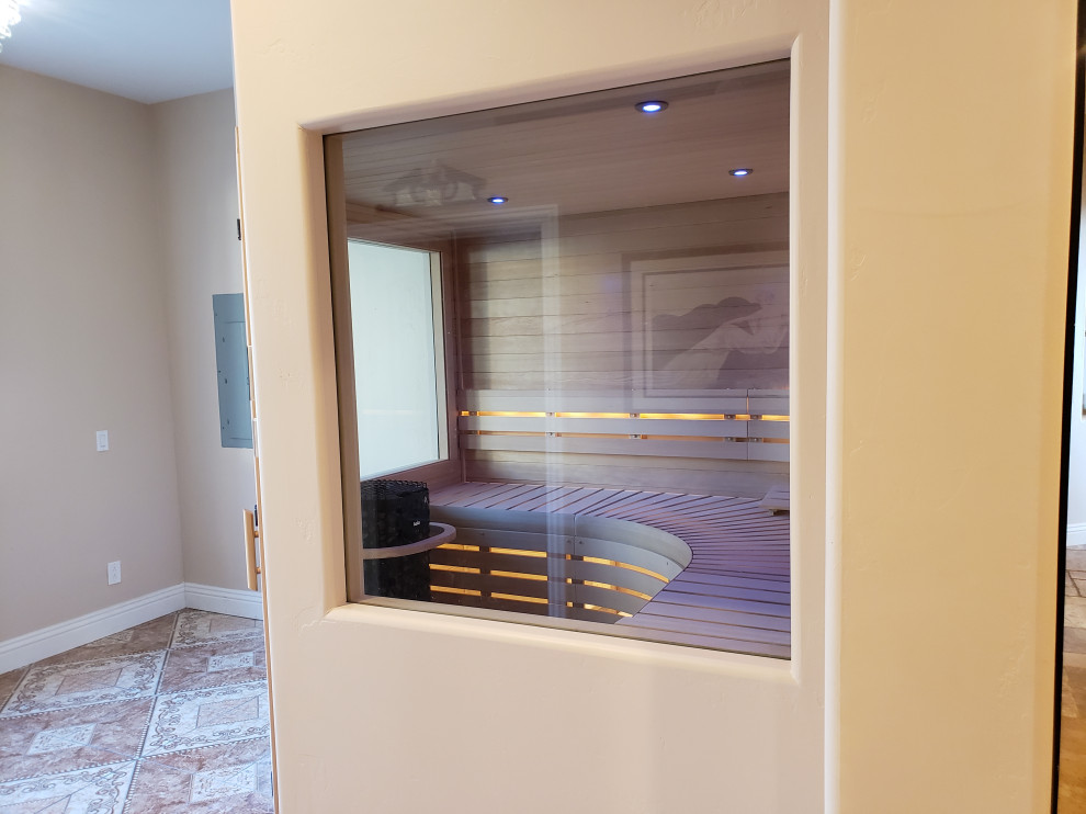 Custom Built-in Sauna