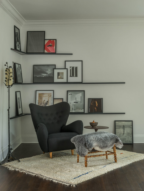 East Hampton contemporary-living-room
