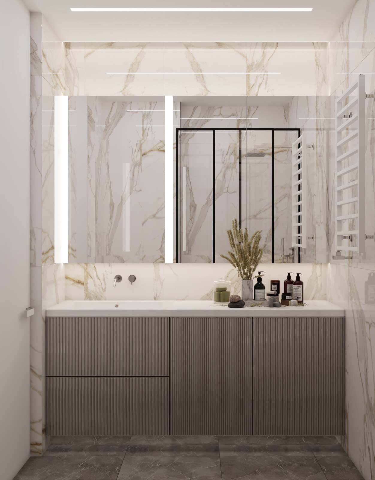 Дизайн квартиры-студии 44 кв.м.в г.Москва ЖК Monodom