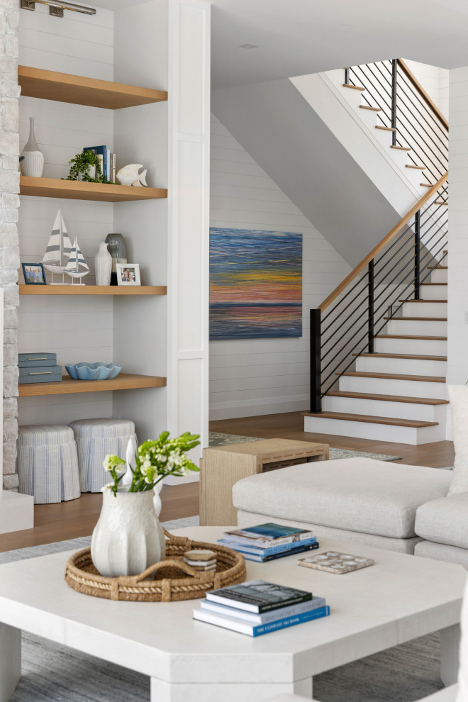 Staircase - coastal staircase idea in Tampa