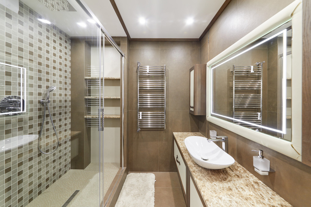 Квартира площадью 170 кв.м. в Брянске. Реализованный проект.