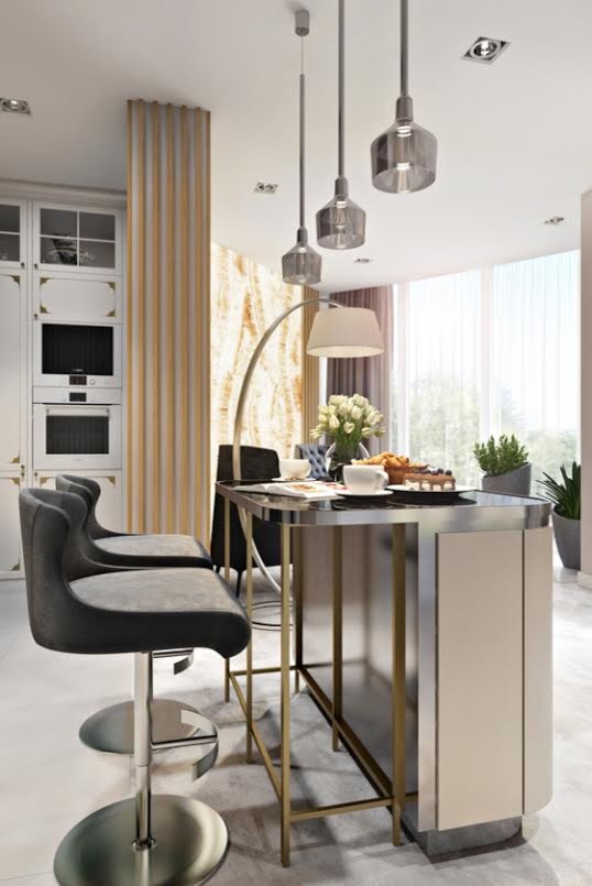 Дизайн интерьера "Строгое благородство"